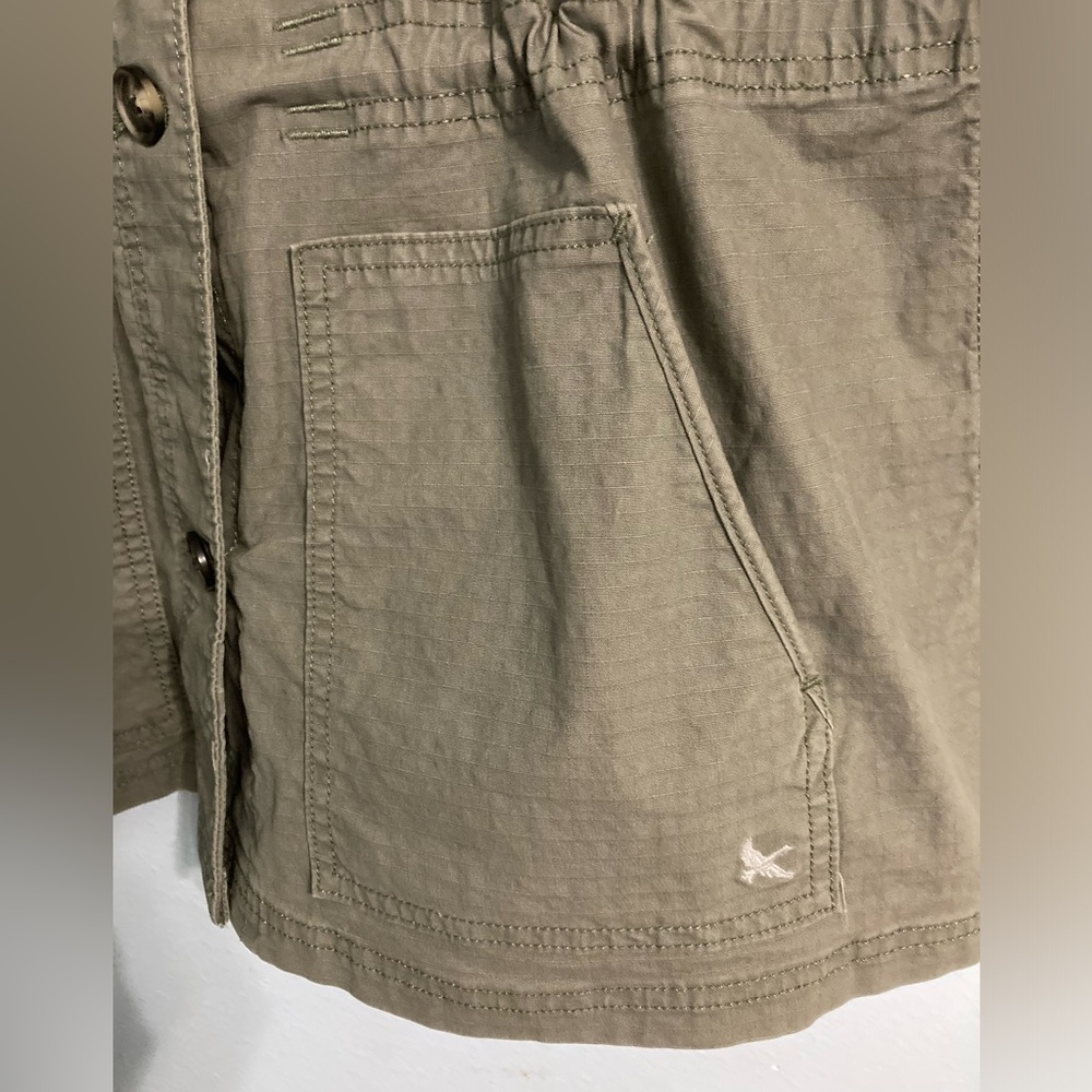 Eddie Bauer olive/army green ladies utility jacket size XL - Picture 5 of 8